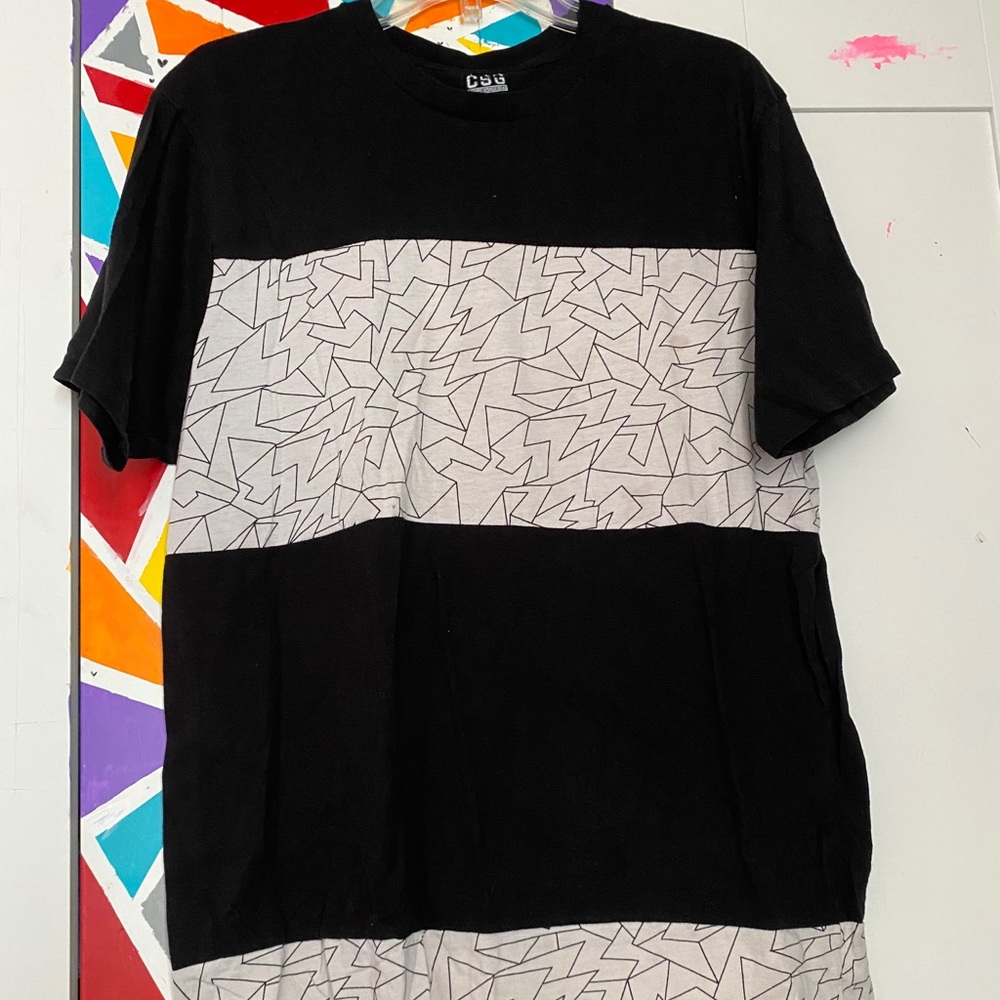 Black and White Long Tshirt